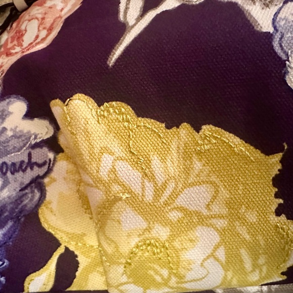 COACH Madison Floral Kara Carryall Satchel - Picture 8 of 10